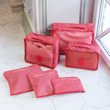 Купить Комплект из 6 дорожных органайзеров Red star