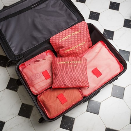 Купить Комплект из 6 дорожных органайзеров Red star