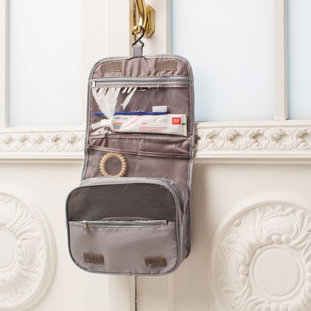 Купить Подвесной органайзер в ванную, серый