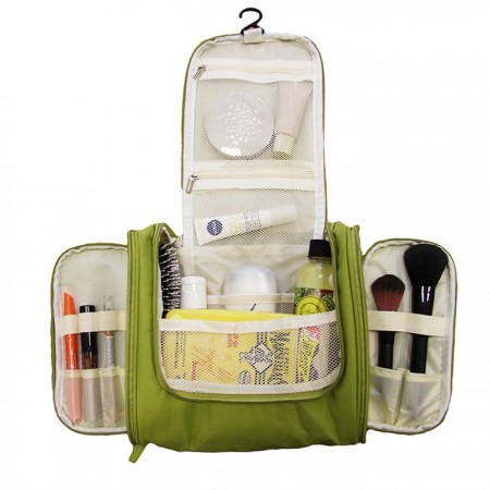 Купить Подвесная косметичка-органайзер, зеленая