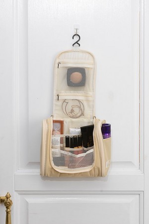 Купить Подвесная косметичка-органайзер, бежевая