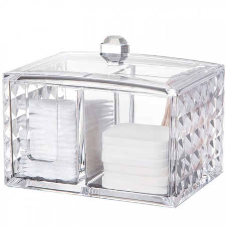 Купить Акриловый органайзер для косметики на 3 секции Diamond