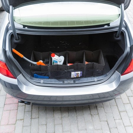 Купить Автоорганайзер в багажник на 4 отделения (92х23х25 см)