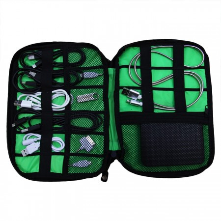 Купить Органайзер для электроники и проводов, черный