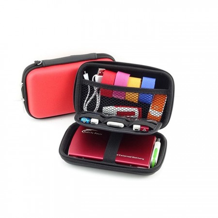 Купить Органайзер для проводов и аксессуаров, красный