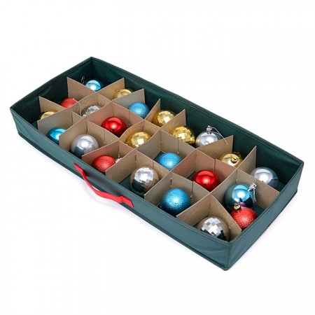 Купить Большой органайзер для ёлочных игрушек New Year (57*25*27)