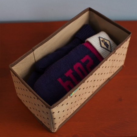 Купить Коробка для вещей в прихожую, гардеробную (25х15х14 см)