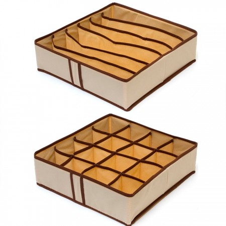 Купить Комплект из 2-ух органайзеров для нижнего белья Bora-Bora