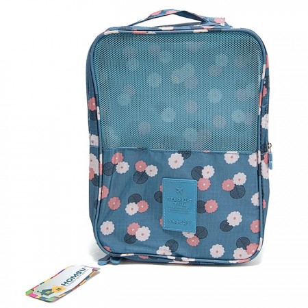 Купить Органайзер для обуви Синий Цветок