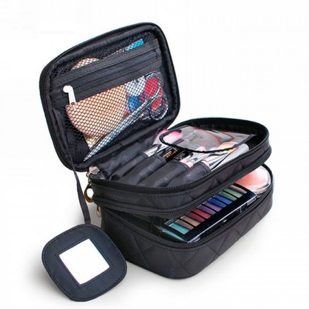 Купить Косметичка с зеркалом, черная