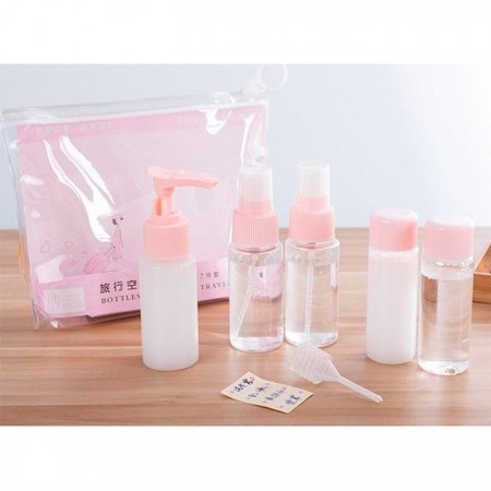 Купить Дорожный набор для косметических средств, розовый