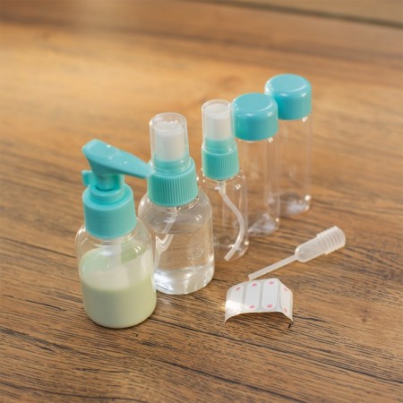 Купить Дорожный набор для косметических средств, голубой