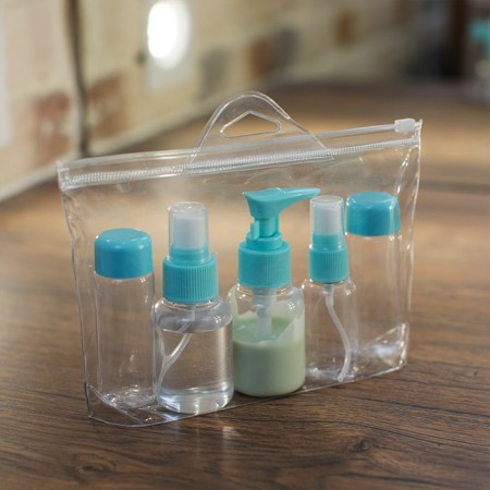 Купить Дорожный набор для косметических средств, голубой