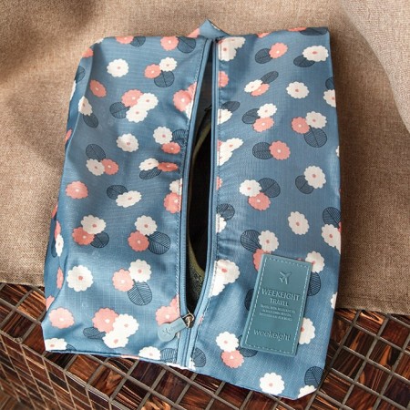 Купить Чехол для обуви Синий Цветок