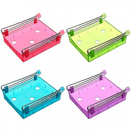 Купить Органайзер для холодильника на металлическом основании Homsu, зеленый