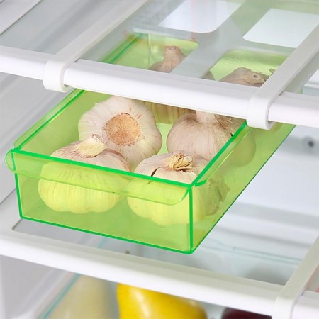 Купить Органайзер для холодильника на пластиковом основании Homsu, зеленый