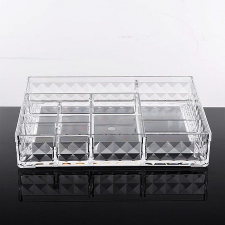Купить Акриловый органайзер для косметики на 8 секций Diamond
