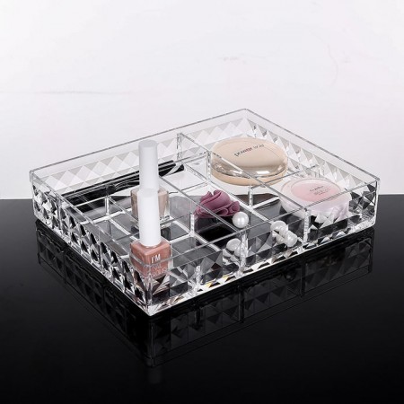 Купить Акриловый органайзер для косметики на 8 секций Diamond