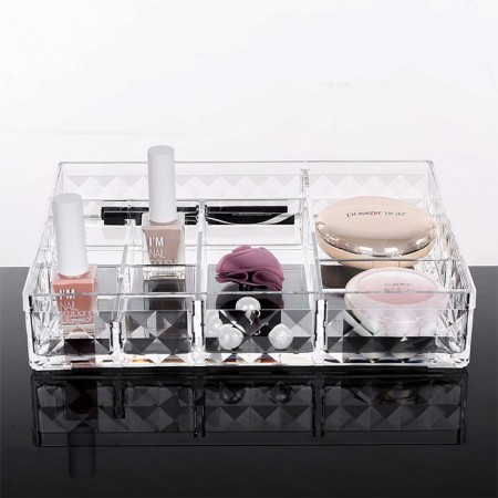 Купить Акриловый органайзер для косметики на 8 секций Diamond