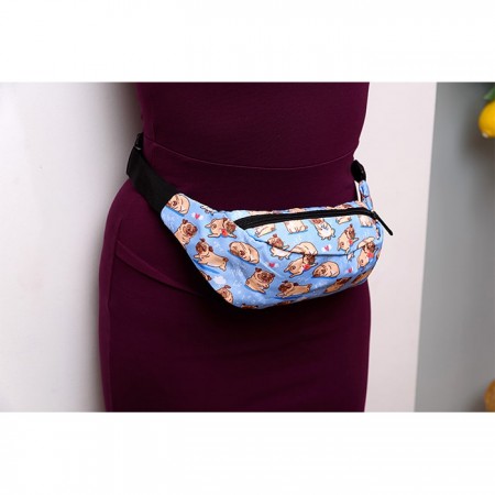 Купить Поясная сумка Pugs